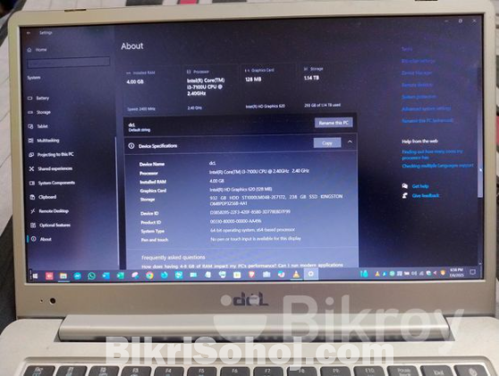 DCL X4 i3 4GB 256GB M.2 NVME SSD
